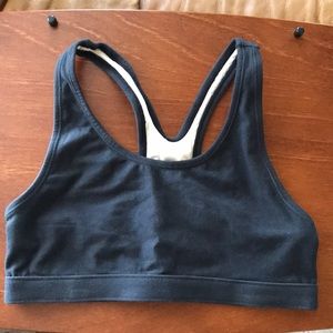 Sportjock black sports bra size S